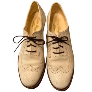Robert Clergerie Women’s Leather Oxford Shoes US Size 7.5 EURO Size 38 EUC
